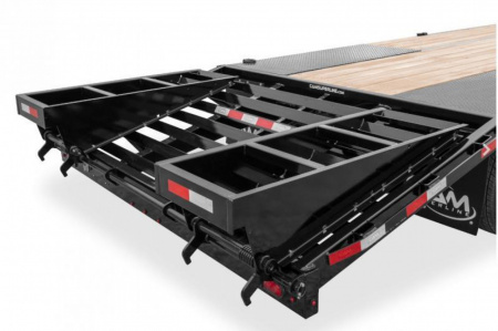 New 2025 CAM Superline 25+5 HD Deckover Tagalong w/ Lay Over Ramps (PRICE DROP!!)