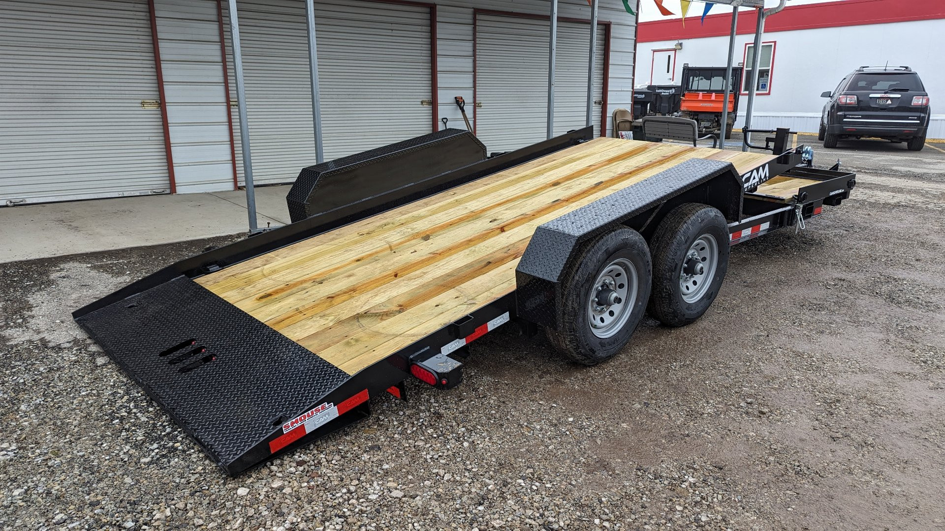 New 2025 CAM Superline 19' (4+15) Lo Pro Split Tilt Trailer