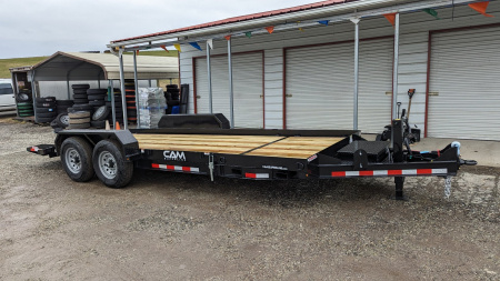 New 2025 CAM Superline 19' (4+15) Lo Pro Split Tilt Trailer