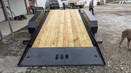 New 2025 CAM Superline 19' (4+15) Lo Pro Split Tilt Trailer