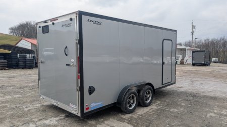 New 2025 Legend 7.5 x 16 + 2' V-Nose Thunder Cargo Trailer w/ Ramp (84" Inside!!!)