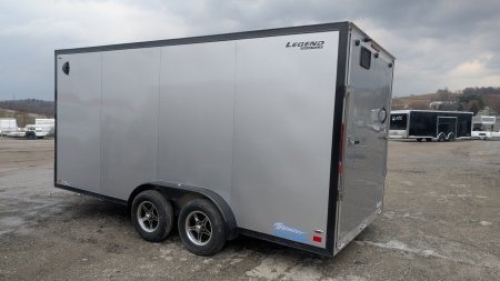 New 2025 Legend 7.5 x 16 + 2' V-Nose Thunder Cargo Trailer w/ Ramp (84" Inside!!!)