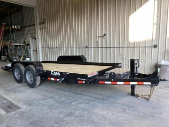 New 2025 CAM Superline 18' Lo Pro Full Tilt Trailer