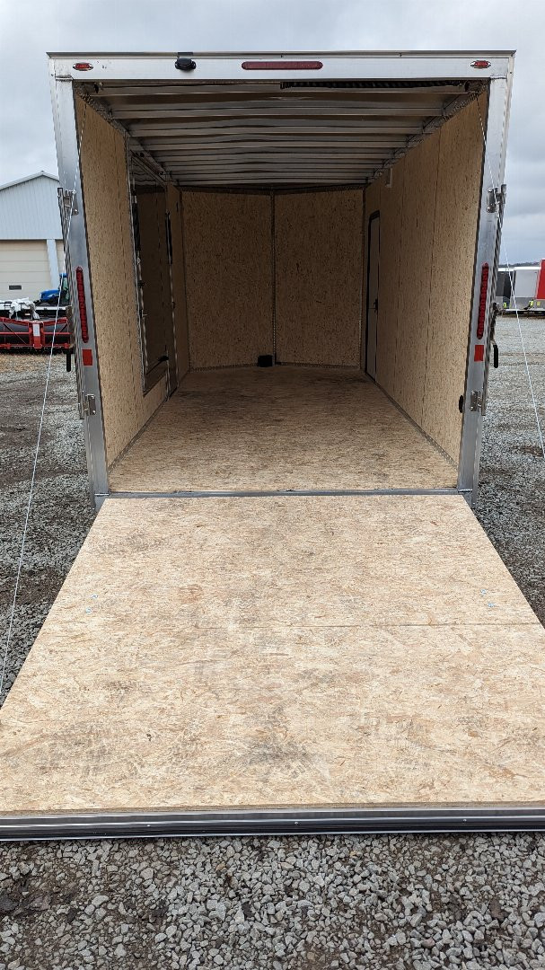 New 2025 Legend 7.5 x 16 + 2' V-Nose Thunder Enclosed Cargo Trailer w/ Ramp (84" Inside!!!)