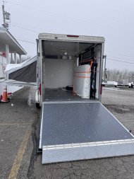Used SOLD - 2011 Car Mate 7x14 w/ Pup Tent Cargo w/ Ramp Door