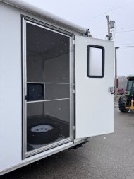 Used SOLD - 2011 Car Mate 7x14 w/ Pup Tent Cargo w/ Ramp Door