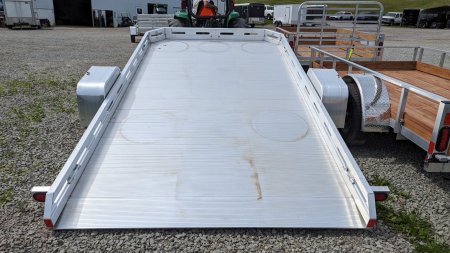 New 2026 Aluma 6'5" x 12 HD Aluminum Tilt Trailer