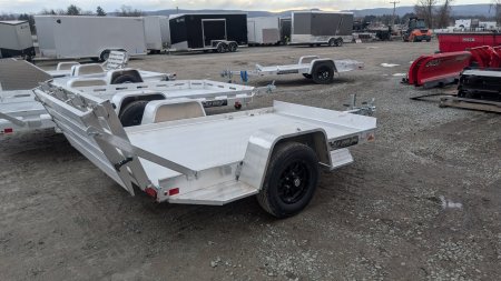 New 2026 Aluma 6'5" x 10 HD Executive Series Utility w/ Bi-Fold Gate