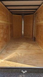 New 2025 Homesteader 6x12 Intrepid V-Nose Cargo Trailer w/ Barn Doors (6" Add'l Height)