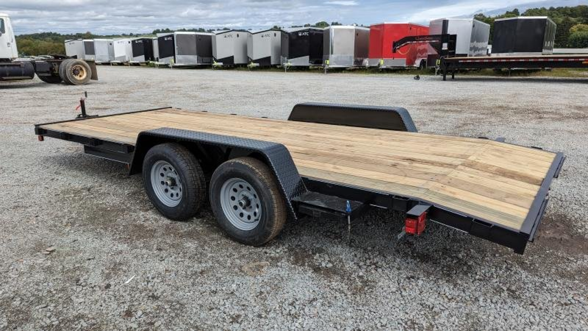 New 2025 Quality 18' Econo Car Hauler w/ 2' Dove