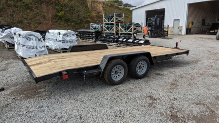 New 2025 Quality 18' Econo Car Hauler w/ 2' Dove