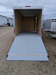 New 2025 Car Mate 7x12 HD Contractor Cargo Trailer w/ Ramps