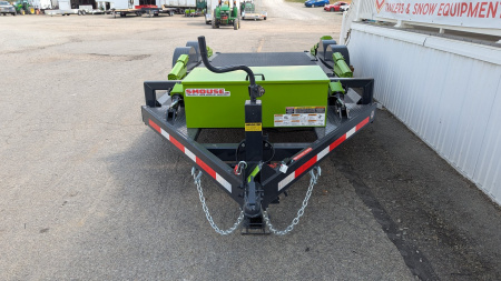 New 2025 "FlatTrak" by Belmont 7x18 HD Lay Flat Tilt Equipment Hauler w/ Hyd Jack (PRICE DROP!!)