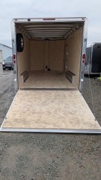 New 2025 Legend 8x16 + 3' Deluxe V-Nose Cargo Trailer w/ Ramp Door (90" INSIDE!!!)