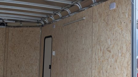 New 2025 Legend 8x16 + 3' Deluxe V-Nose Cargo Trailer w/ Ramp Door (90" INSIDE!!!)