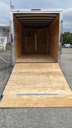 New 2025 Homesteader 7x14 Intrepid V-Nose Cargo Trailer w/ Ramp Door