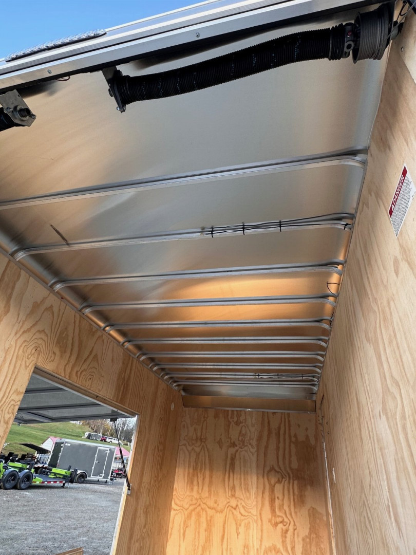 New 2025 Car Mate 7x16 HD Custom Cargo Trailer w/ Step-Out Awning Door (PRICE DROP!!)