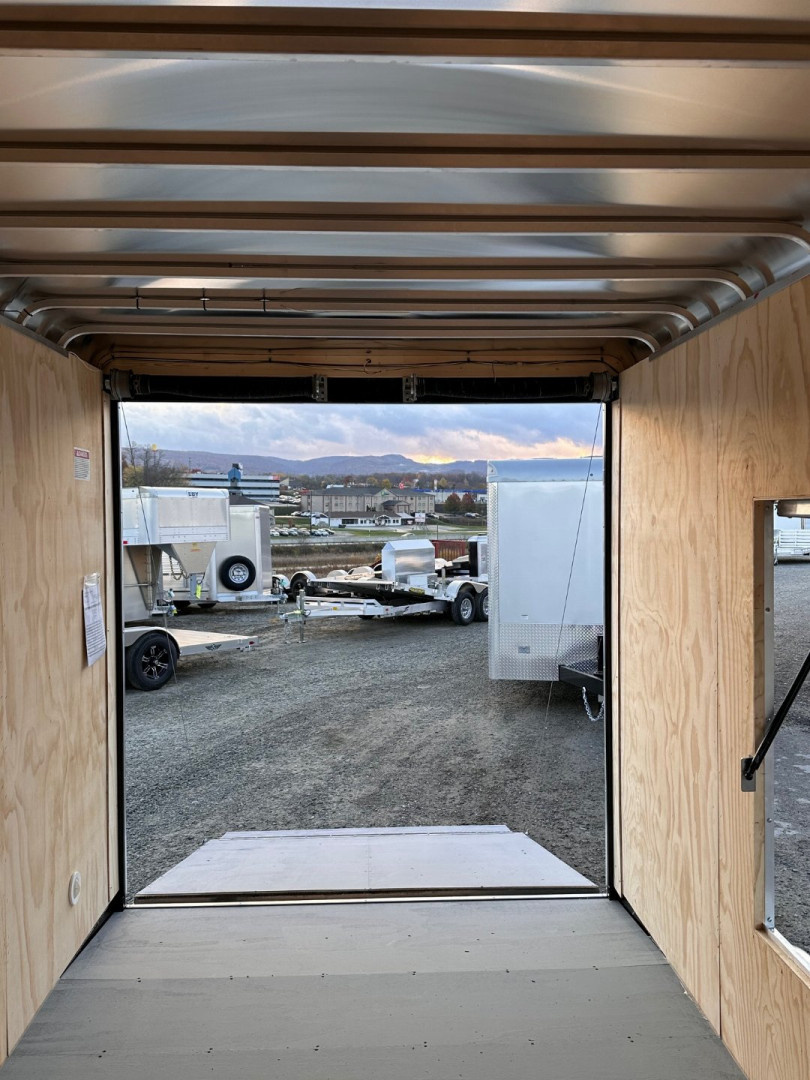 New 2025 Car Mate 7x16 HD Custom Cargo Trailer w/ Step-Out Awning Door (PRICE DROP!!)