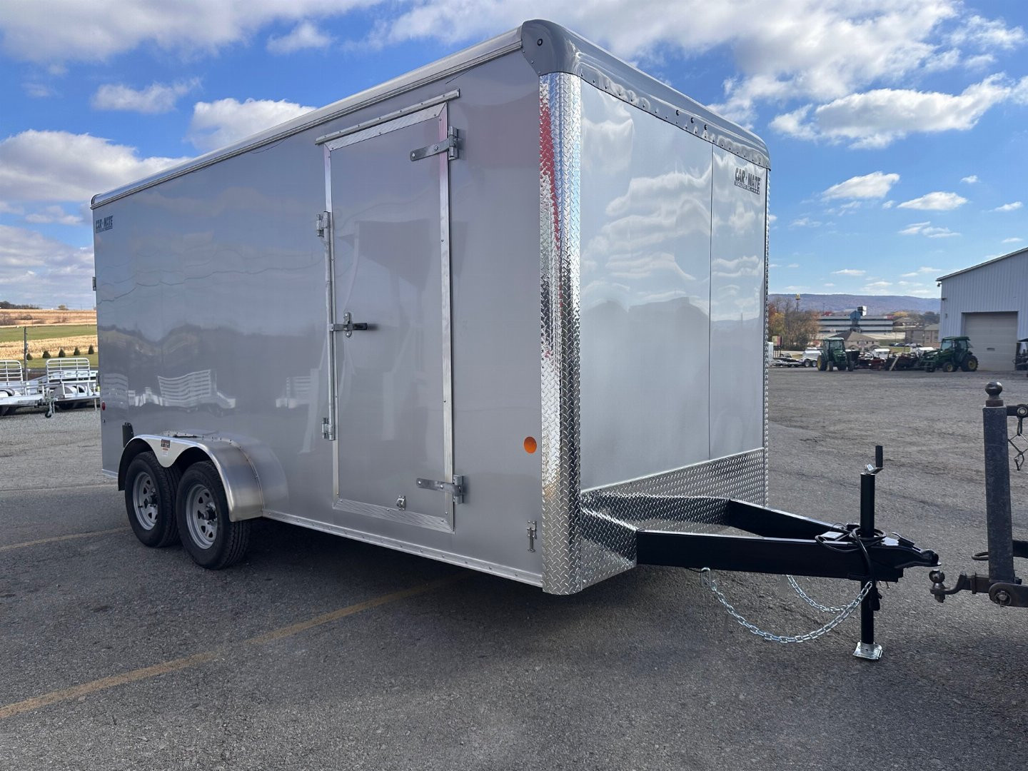 New 2025 Car Mate 7x16 HD Custom Cargo Trailer w/ Step-Out Awning Door (PRICE DROP!!)