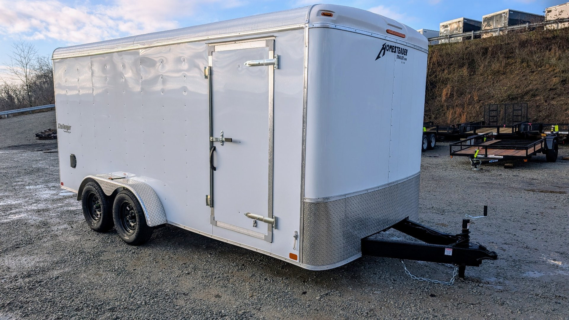 New 2025 Homesteader 7x16 Challenger Cargo Trailer w/ Ramp Door