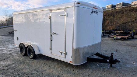 New 2025 Homesteader 7x16 Challenger Cargo Trailer w/ Ramp Door