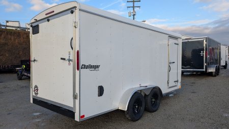 New 2025 Homesteader 7x16 Challenger Cargo Trailer w/ Ramp Door