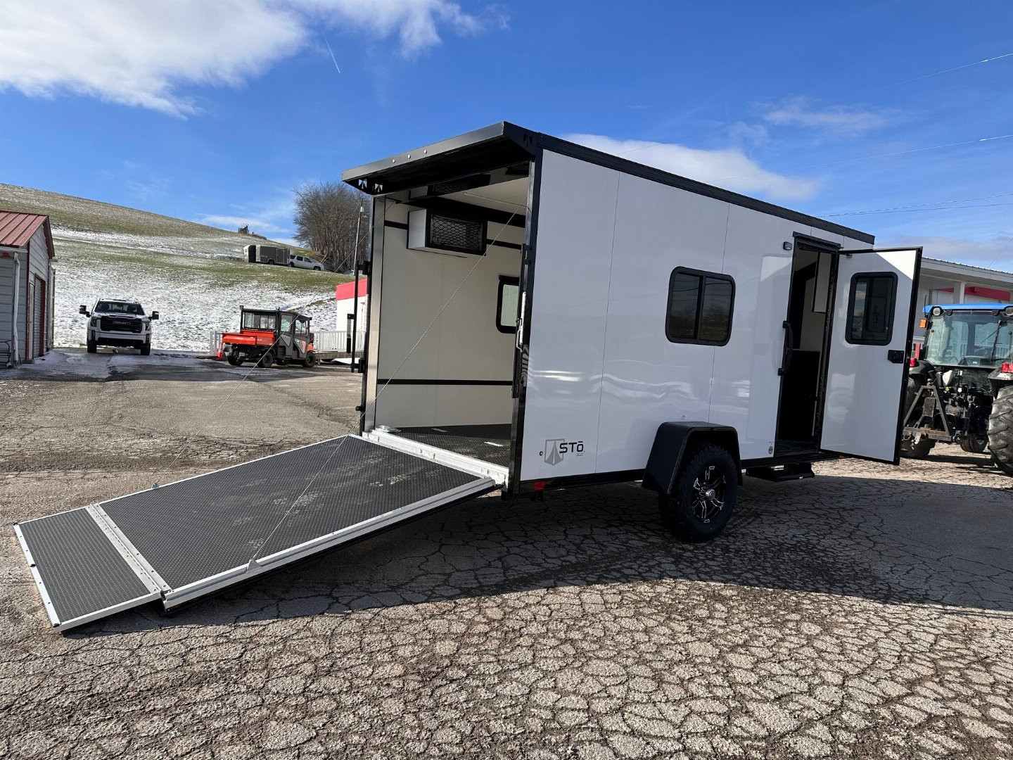 New NEW 2024 ATC 6.5' x14' "Adventure" STo350 Aluminum Enclosed Cargo Trailer (PRICE DROP!!!)