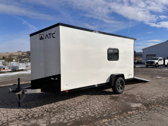 New NEW 2024 ATC 6.5' x14' "Adventure" STo350 Aluminum Enclosed Cargo Trailer (PRICE DROP!!!)