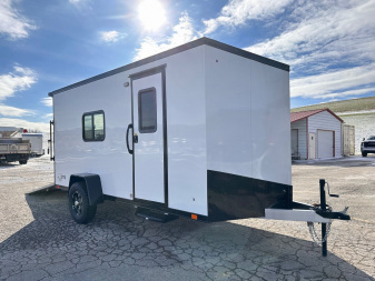 New NEW 2024 ATC 6.5' x14' "Adventure" STo350 Aluminum Enclosed Cargo Trailer (PRICE DROP!!!)