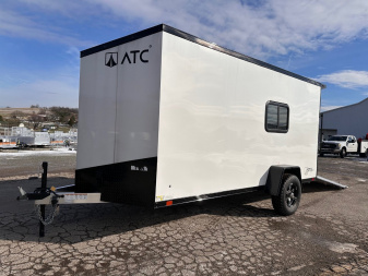 New NEW 2024 ATC 6.5' x14' "Adventure" STo350 Aluminum Enclosed Cargo Trailer (PRICE DROP!!!)