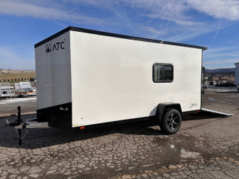 New NEW 2024 ATC 6.5' x14' "Adventure" STo350 Aluminum Enclosed Cargo Trailer (PRICE DROP!!!)