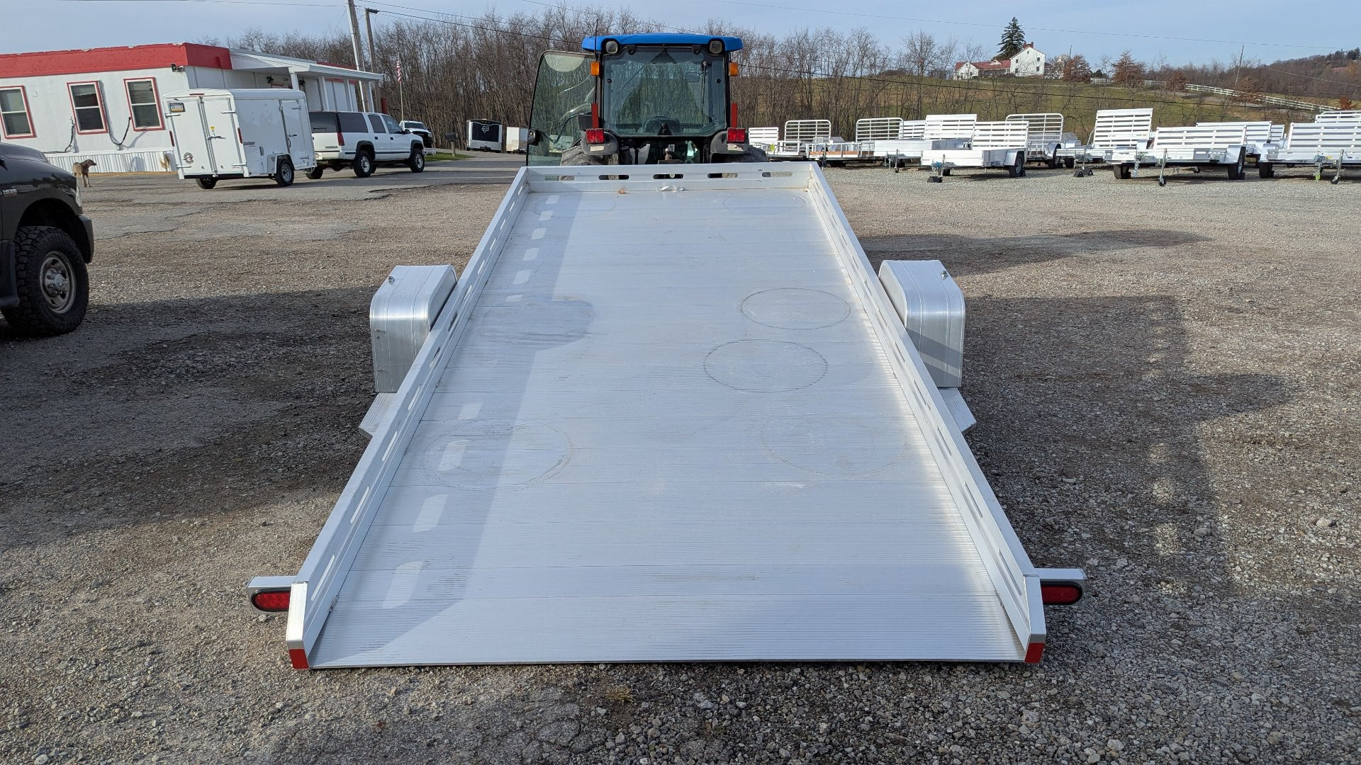 New NEW 2025 Aluma 6'6" x 15 TILT TRAILER - 4000#Axle!!!