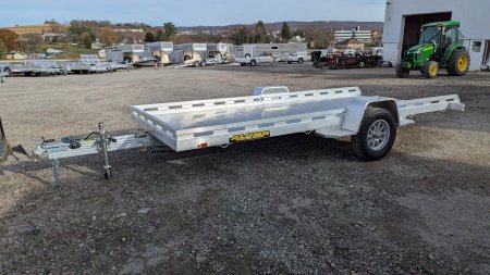New NEW 2025 Aluma 6'6" x 15 TILT TRAILER - 4000#Axle!!!