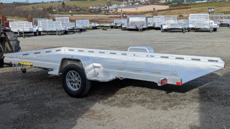 New NEW 2025 Aluma 6'6" x 15 TILT TRAILER - 4000#Axle!!!