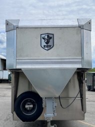 New NEW 2025 EBY MAVERICK 24' Gooseneck Aluminum Stock Trailer w/ Rolling Gate