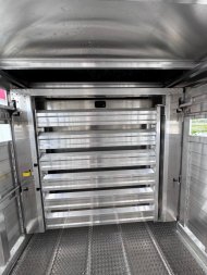 New NEW 2025 EBY MAVERICK 24' Gooseneck Aluminum Stock Trailer w/ Rolling Gate
