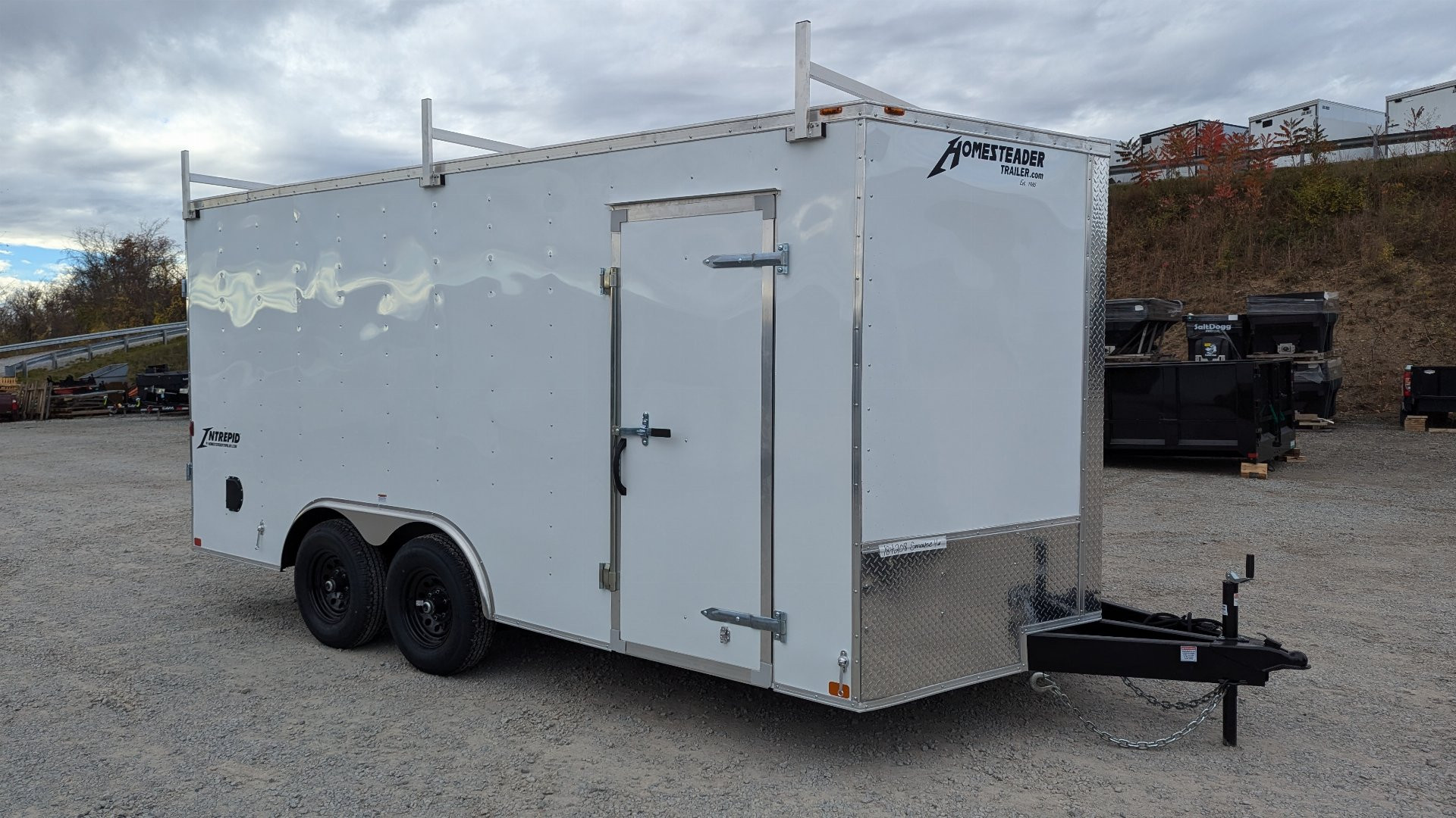 New 2025 Homesteader 8.5x16 HD Intrepid V-Nose Contractor Cargo