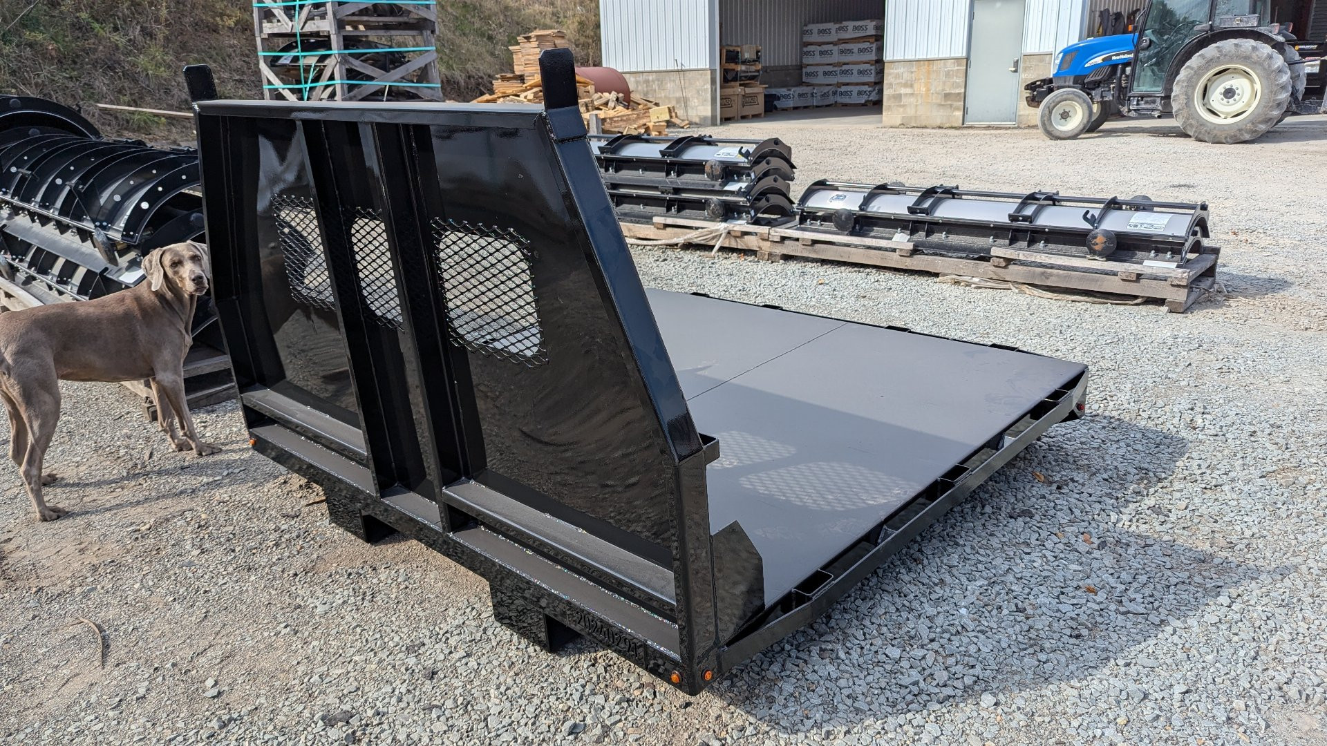 New 2024 Tamaqua 84" x 80" Farm Handler Steel Flat Bed (Shortbed)