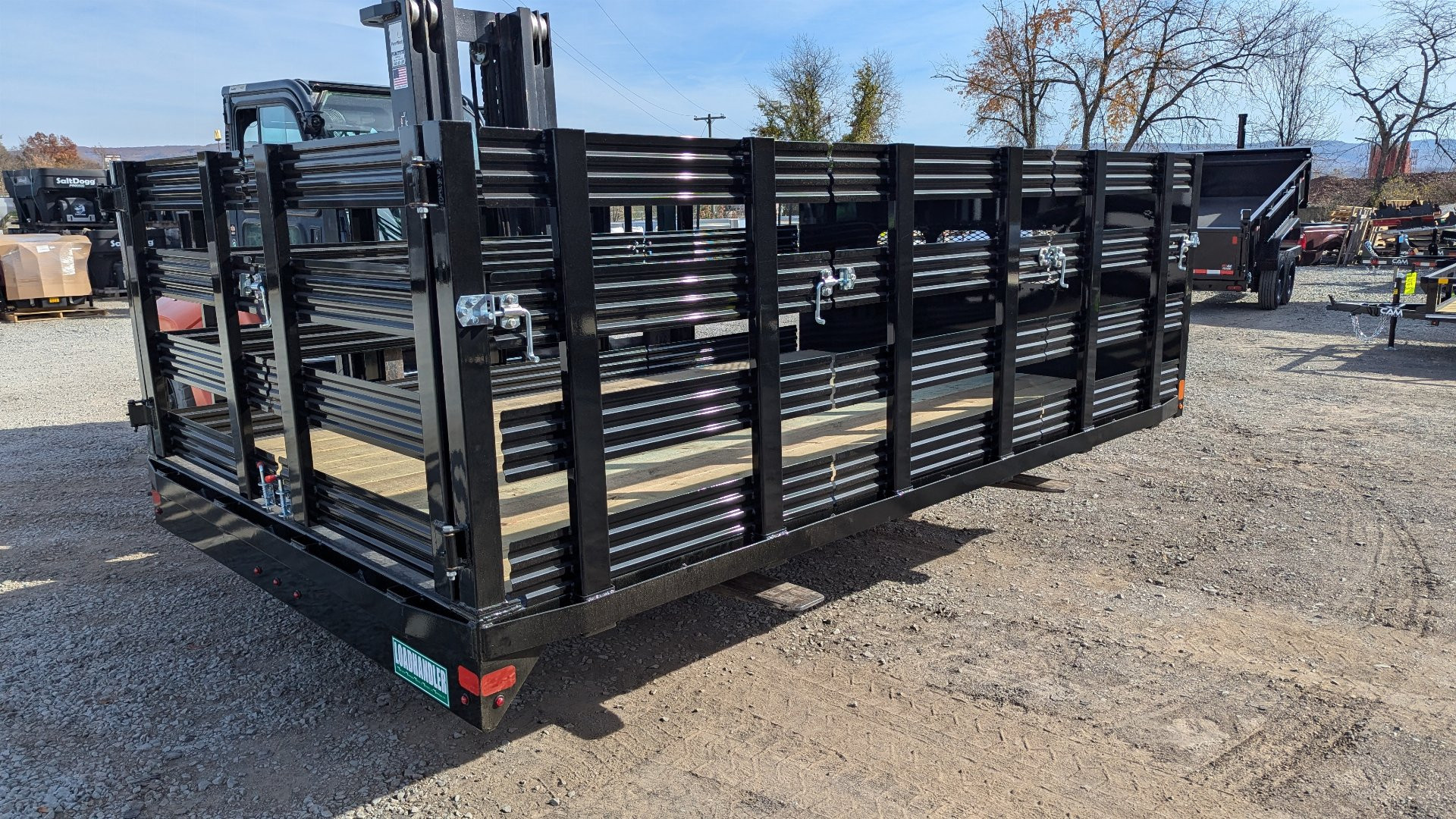 New 2024 Tamaqua 96" x 12' Stake Body w/ Wood Floor - 84" CA