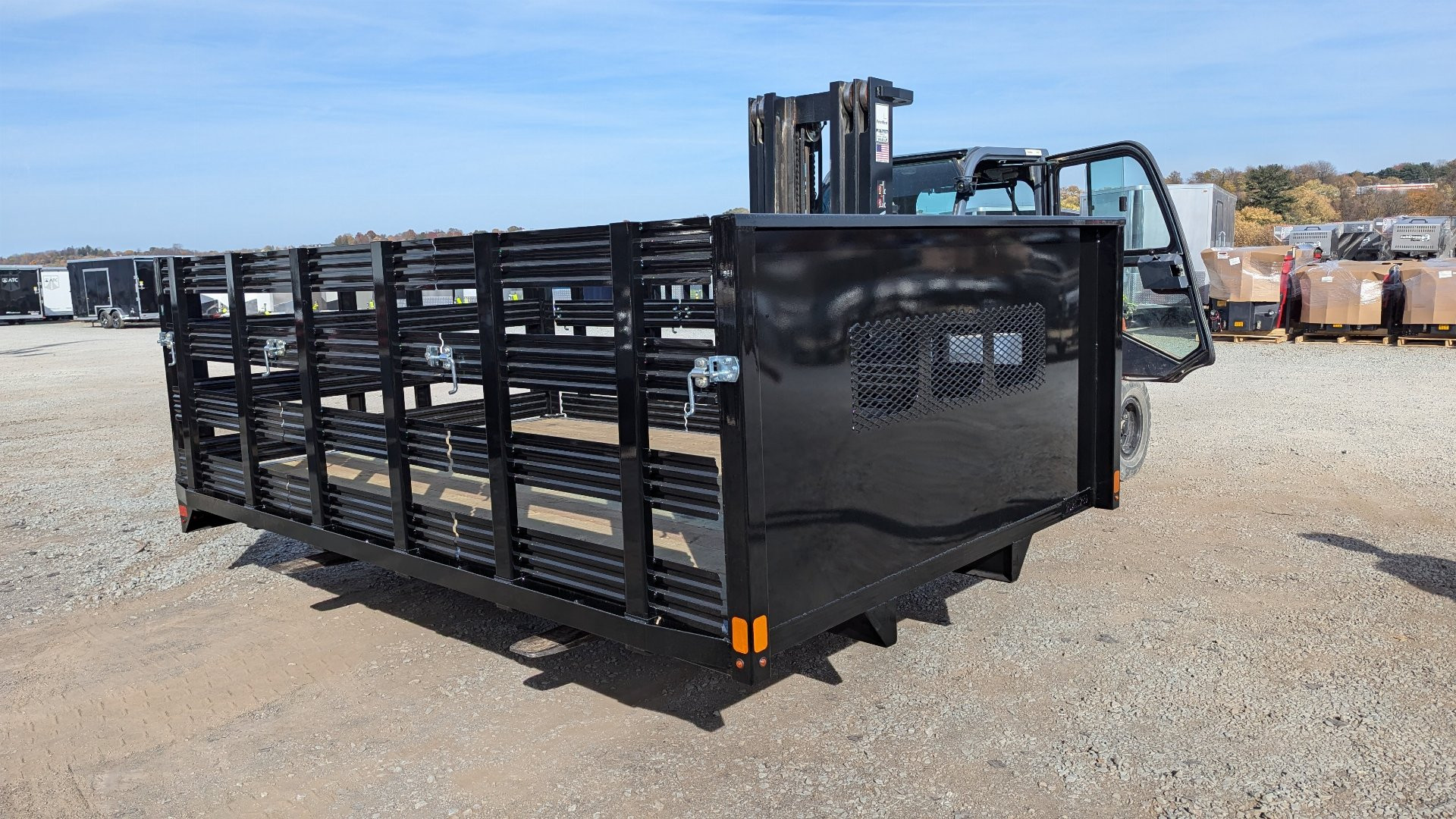 New 2024 Tamaqua 96" x 12' Stake Body w/ Wood Floor - 84" CA