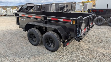 New 2025 Belmont 6x10 Lo Pro Equipment Dump w/ 3 Way Gate