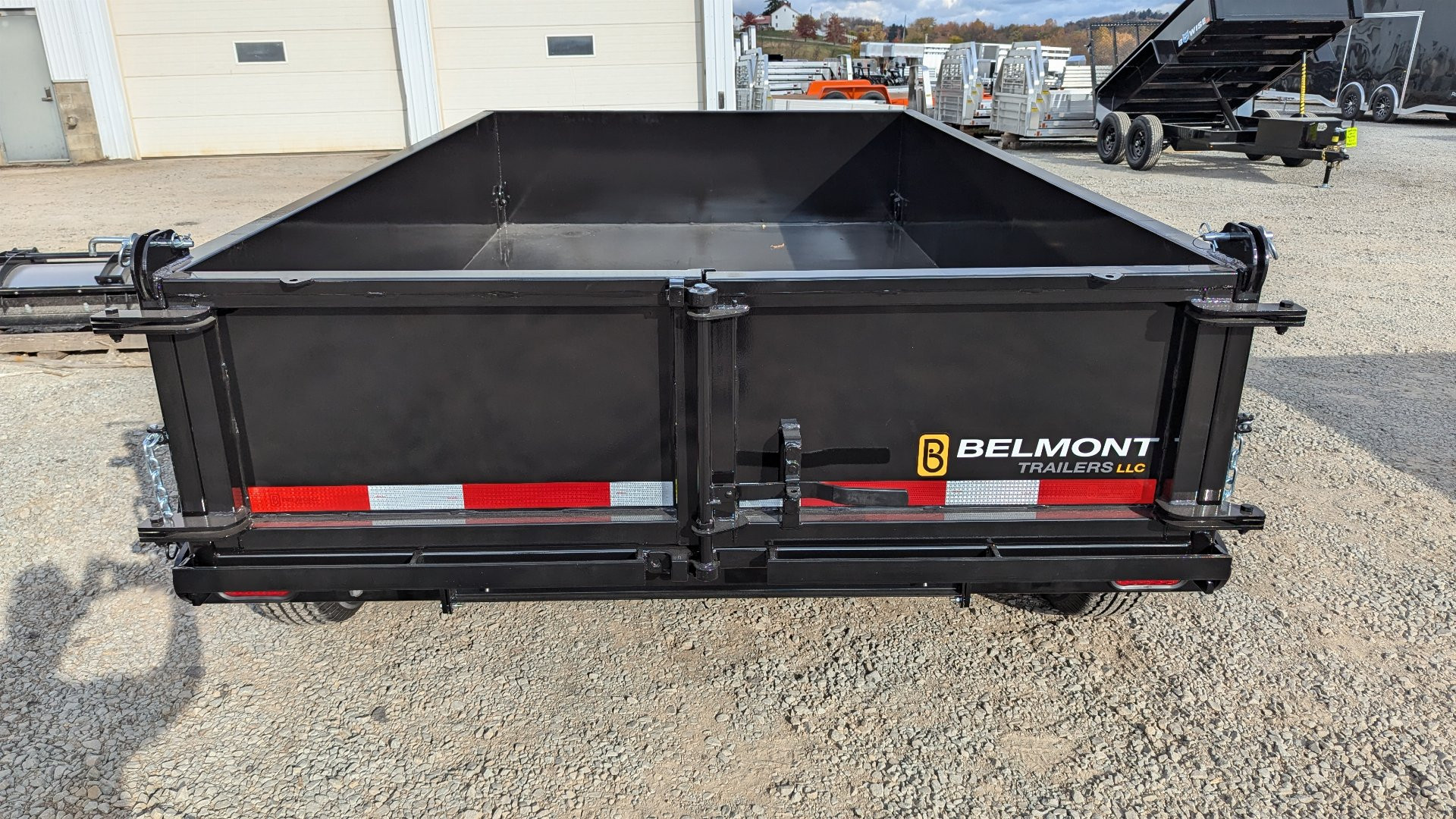 New 2025 Belmont 6x12 Lo Pro Equipment Dump w/ 3 Way Gate