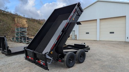 New 2025 Belmont 6x12 Lo Pro Equipment Dump w/ 3 Way Gate