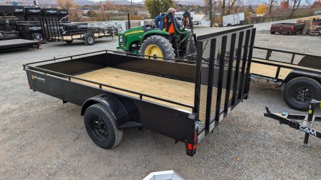 New 2025 Belmont 7x12 Solid Side Utility Trailer