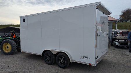 New 2025 ATC 7.5 x 16 V Nose "STo400" Aluminum Cargo Trailer