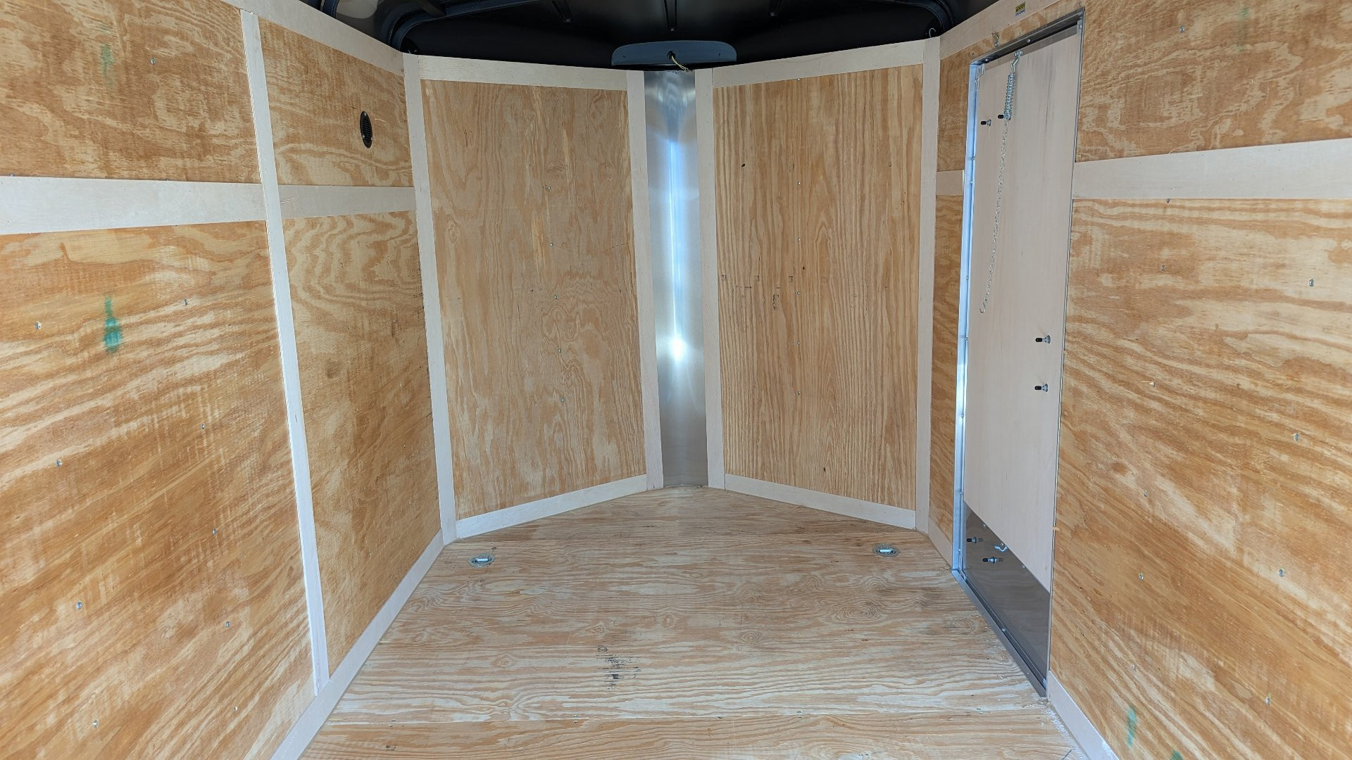 New 2025 Homesteader 6x12 V-Nose Challenger Cargo Trailer w/ Ramp Door