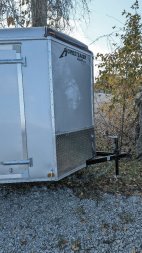 New 2025 Homesteader 6x12 V-Nose Challenger Cargo Trailer w/ Ramp Door