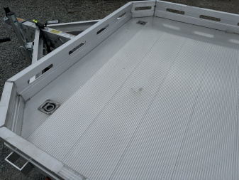 New 2025 Aluma 6'6 x 12' Tandem Utility Trailer w/ Bi-Fold Gate (LEFTOVER PRICING!!!)