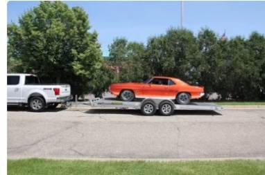 New 2025 Aluma 16' (20" Stationary + 16' TILT) Tilt Trailer (Car Hauler) (LEFTOVER PRICING!!!)