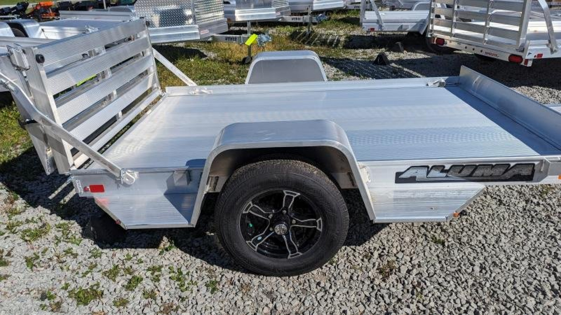 New 2025 Aluma 5'3" x 8 LW Executive Utility Trailer